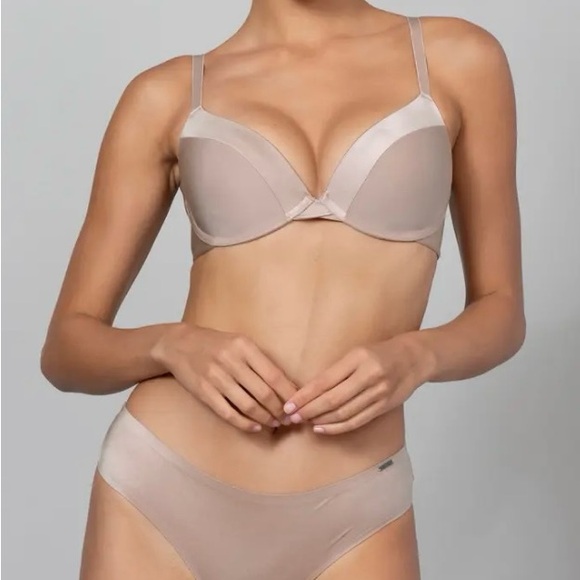 INTIMATE By CHANGE Lucy Nude Underwire PUSH UP BRA Size 30F - Picture 7 of 15